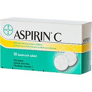 Aspirin C 10 effervescent tablets - Medicinal Product