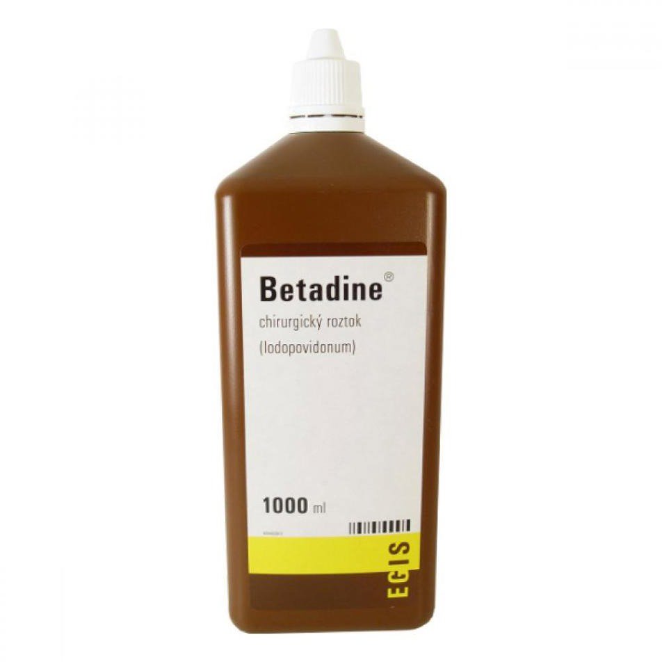 Betadine 75 mg/ml solution 1000 ml - Medicinal Product