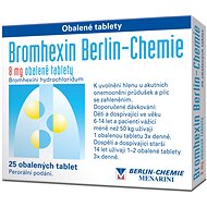 Bromhexine bc 8 Berlin-Chemie 25 tablets - Medicinal Product