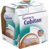 Cubitan with chocolate flavour 4 × 200 ml - Food for Special Medical Purposes