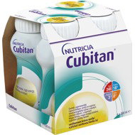 Cubitan with vanilla flavour 4 × 200 ml - Food for Special Medical Purposes