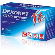 Dexoket 25 mg granules 10 sachets - Medicinal Product