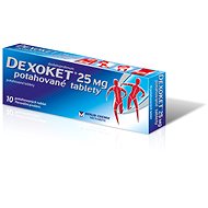 Dexoket 25 mg 10 tablets - Medicinal Product