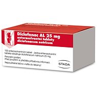 Diclofenac AL 25 mg 100 tablets - Medicinal Product