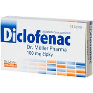 Diclofenac 100 mg 12 suppositories - Medicinal Product