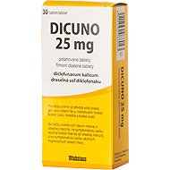 DICUNO 25 mg 30 tablets - Medicinal Product