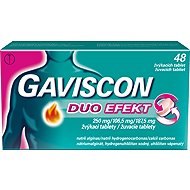 Gaviscon Duo Efect 48 chewable tablets - Medicinal Product