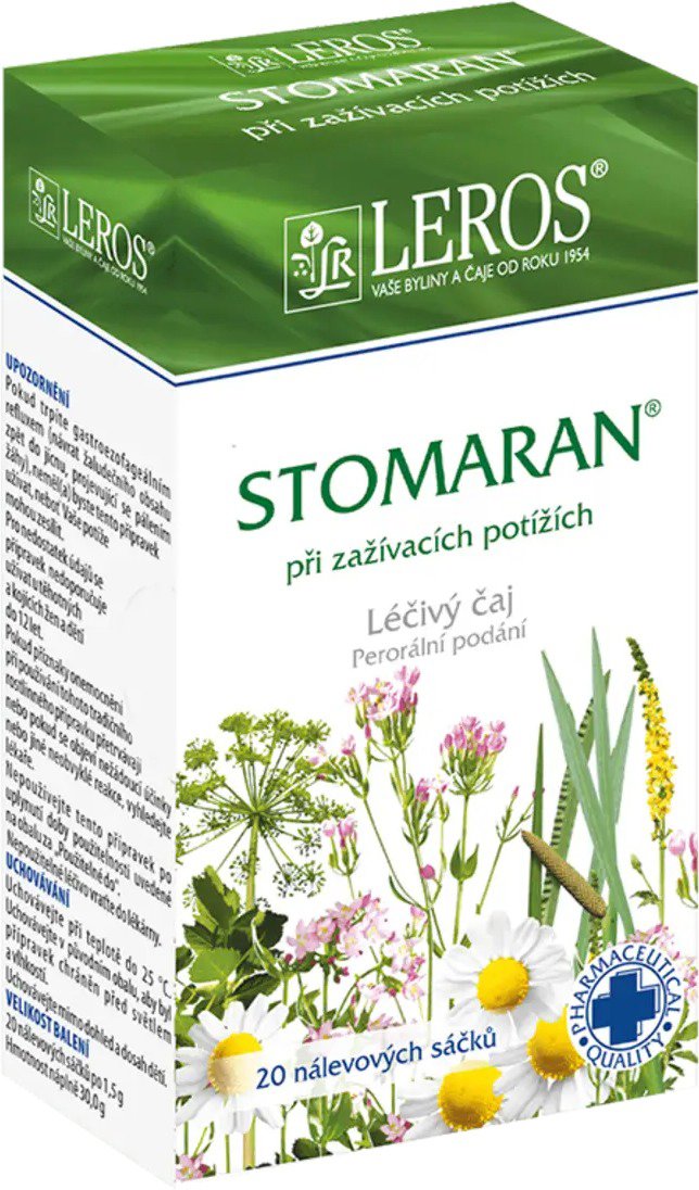Leros Stomaran 20 sachets - Medicinal Tea