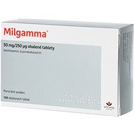 Milgamma 50 mg/250 µg 100 coated tablets - Medicinal Product