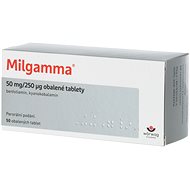Milgamma 50 mg/250 µg 50 coated tablets - Medicinal Product