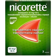 Nicorette Invisipatch 10 mg/16 h transdermal patch 7 pcs - Medicinal Product