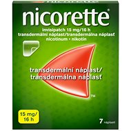 Nicorette Invisipatch 15 mg/16 h transdermal patch 7 pcs - Medicinal Product