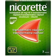 Nicorette Invisipatch 25 mg/16 h transdermal patch 7 pcs - Medicinal Product