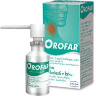 Orofar 2 mg/ml + 1,5 mg/ml orm. spr. sol.1 × 30 ml - Medicinal Product