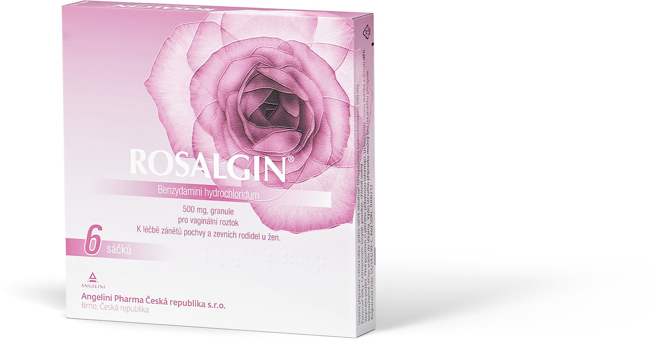 Rosalgin 500 mg granules sachets 6 pcs - Medicinal Product