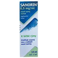 Sanorin 0,5‰ nasal spray 10 ml - Medicinal Product