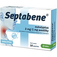 Septabene eucalyptus 3 mg/1 mg 16 lozenges - Medicinal Product