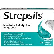 Strepsils Menthol and Eucalyptus 24 lozenges - Medicinal Product