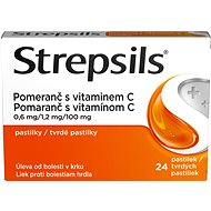 Strepsils Orange with vitamin C 24 pastilles - Medicinal Product