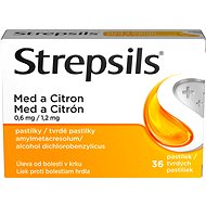 Strepsils Honey and lemon 36 pastilles - Medicinal Product
