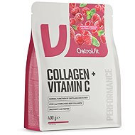 OstroVit collagen + vitamin C, 400 g, Raspberry lemonade with mint - Colagen
