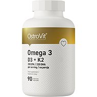 OstroVit Omega 3 D3 + K2 90 capsules - Dietary Supplement
