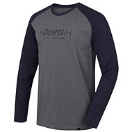 Hannah Bantam, Steel Grey Mel/Black Iris, size S - T-Shirt