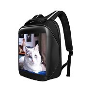 OXE LED Smart backpack with display, black - Children's Backpack