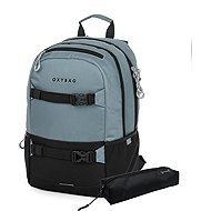 OXYBAG Student backpack + case Oxy Sport Black Grey - Backpack
