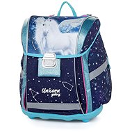 Oxybag School Backpack Premium Light Pegas blue - School Backpack