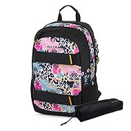 OXYBAG Student backpack + case Oxy Sport Crazy - School Backpack