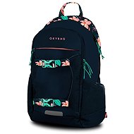 Oxybag Student Backpack Oxy Zero Night Flowers - Backpack