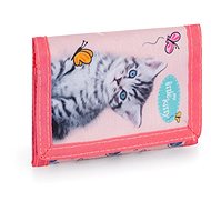 Oxybag dětská textilní peněženka kočka - Wallet