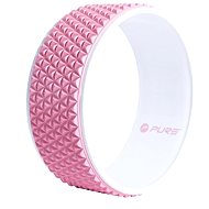 Pure2Improve Jóga kruh 31 cm růžový - Yoga Wheel