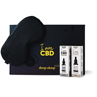 I am CBD Deep sleep gift box - 2x CBD drops + silk scraper - CBD