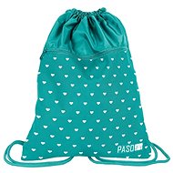 PASO backpack duffle bag with front pocket Love - Drawstring Bag