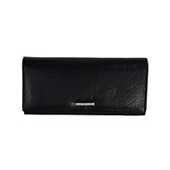 Women's leather wallet SEGALI 7120 black - Wallet