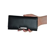 Dámska kožená peňaženka SEGALI 7066 čierna - Peňaženka