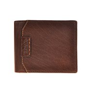 Men's leather wallet SEGALI 50759 brown - Wallet