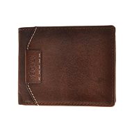 Men's leather wallet SEGALI 50758 brown - Wallet