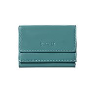 Women's leather wallet SEGALI 1756 emerald - Wallet