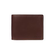 Men's leather wallet SEGALI 81047 brown - Wallet