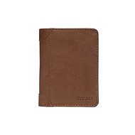 Men's leather wallet SEGALI 80883 tan - Wallet