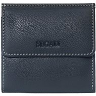 Women's leather wallet SEGALI 661337 blue - Wallet
