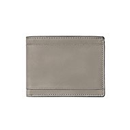 Men's leather wallet SEGALI 810 260 004 grey - Wallet