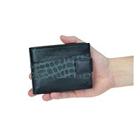 Men's leather wallet SEGALI 61325 CC black - Wallet