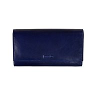 Women's leather wallet SEGALI 28 blue - Wallet