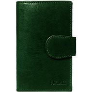Women's leather wallet SEGALI 9023 A green - Wallet