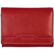 Women's leather wallet SEGALI 70091 red - Wallet