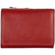 Women's leather wallet SEGALI 70089 red - Wallet